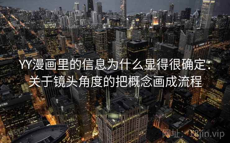 YY漫画里的信息为什么显得很确定：关于镜头角度的把概念画成流程  第1张